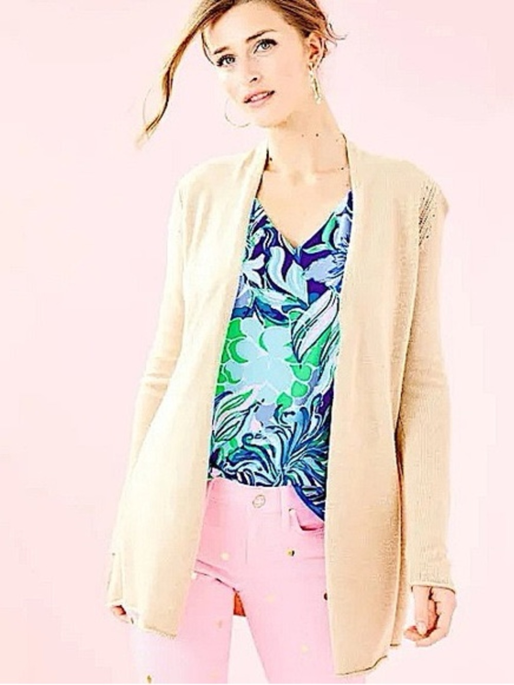 Lilly Pulitzer Open-Front Women's Cardigan Sweater